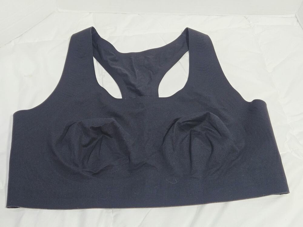 Auden XXL So Soft Unlined Racerback Bralette Bonded Unlined Scoop Sports Trainin
